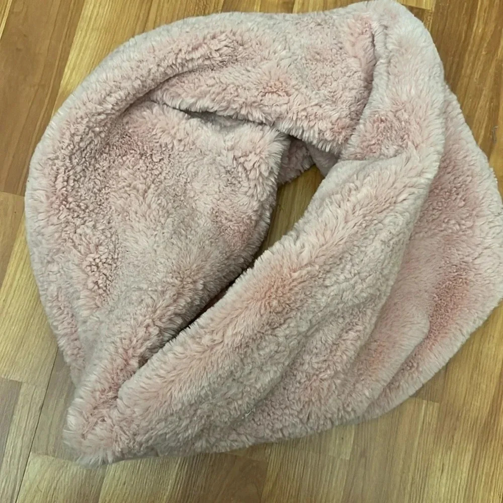 The Children's Place Sherpa Infinity Scarf Rose quartz